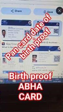 PAN Card Date of Birth Proof with Abha Card 2026 | Full Process Step by Step #pancard