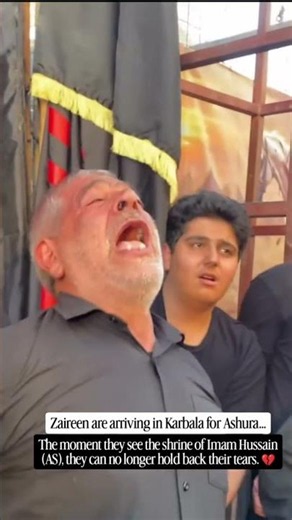 Karbala Ashura 2026 | Zaireen Cannot Hold Back Tears at Imam Hussain's (A.S.) Shrine