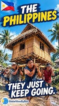 Why Do Filipinos Literally Carry Their Houses? | Bayanihan