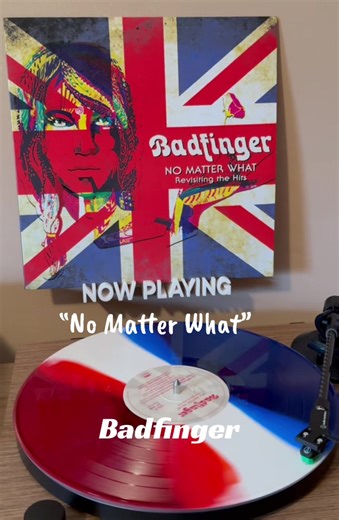 How about some Badfinger? 😁🤘🏻🙌🏻✌🏻🫶🏻🎸 It’s Wednesday night & I’m working late, but “no matter what” I’ll keep posting more of my/our favorite songs!😌😊 #nomatterwhat #badfinger #fyp #vinylrecords #viral