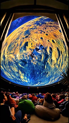 Our 42-metre immersive dome, bigger than a Boeing 737