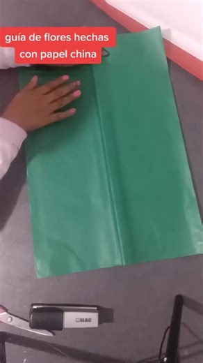 Guía de Flores Hechas con Papel China