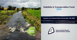Up to €1 million now available for fisheries conservation Inland...