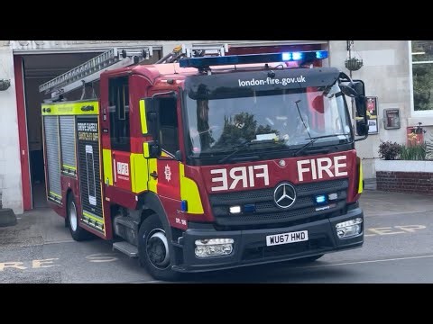 [E361!] Deptford pump ladder turning out to an emergency - LFB