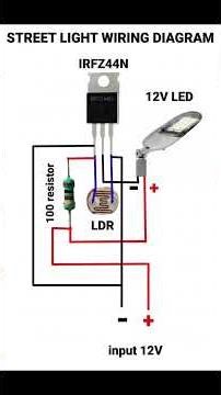 Street Light Wiring Diagram | Complete Electrical Knowledge | Street Light Connection Made Easy