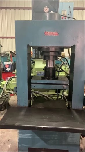 Used Hydraulic Press 25x25 Plate Size | Secondhand Industrial Press Machine for Sale.#rubberindustry