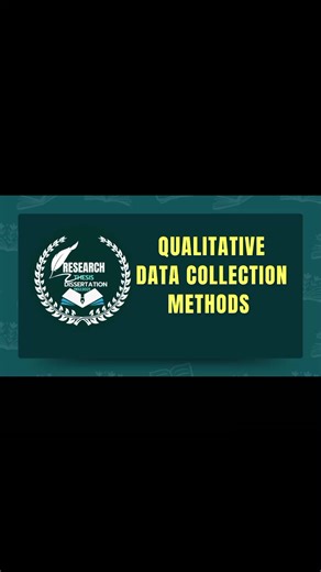 📍Qualitative Data Collection Methods #research #thesis #dissertation #researchers #thesiswriting #Dissertations #researchstudy #fypシ゚viralシfypシ゚ #fypシviralシ2024 @topfans | Research, Thesis and Dissertation