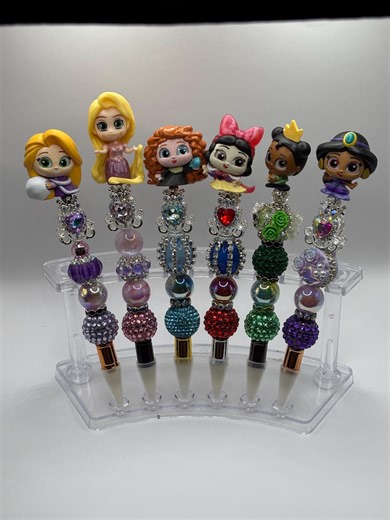 Princess Beaded Wax Pens | Diamond Painting Wax Pens | Handmade Rhinestone Stylus | Gift for Crafters - Etsy