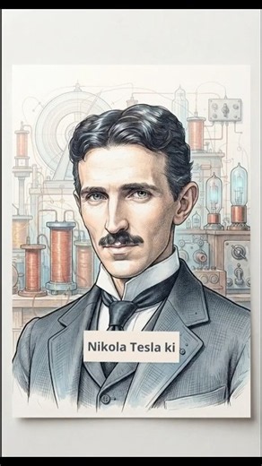 How Nikola Tesla Built Complex Machines ⚙️⚡ | The Mind Behind the Machines #shorts #science