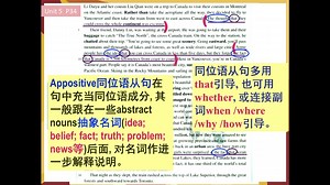 【Appositive clause】同位语 P3