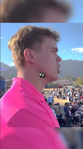 Airhorn at Golf Tournament Prank! ‪@FredBeyer‬