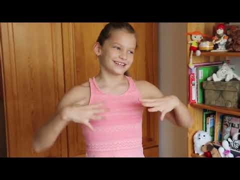 Girl Gymnast Polina Maksimovskaya -Our Stretching and Flexibility Lesson -in Native Odessa