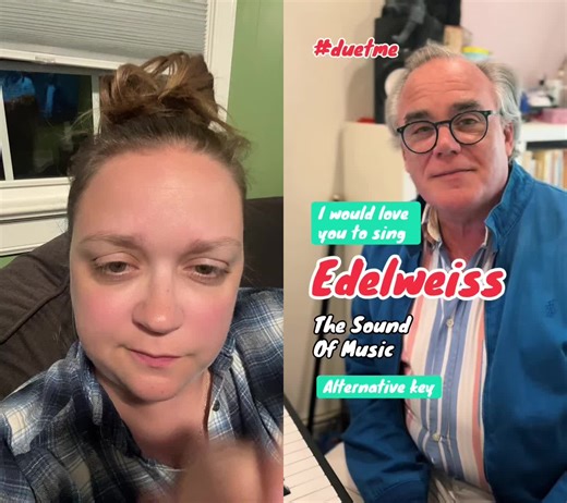 #duet with @Sheridan #singwithsheridan just sitting here on a Wednesday night singing an old fav…#