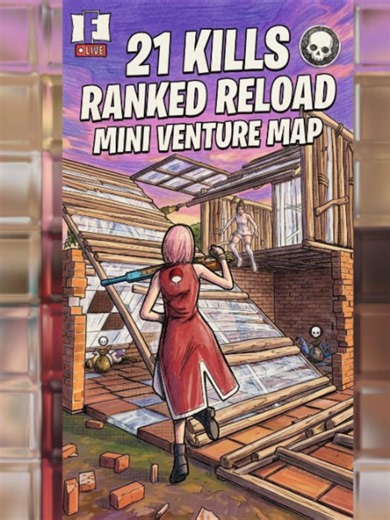 21 Kills Ranked Mini Venture Map Fortnite Full Gameplay