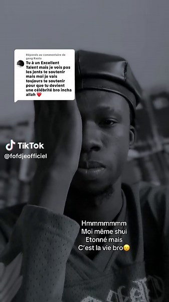 Réponse à @gang Rasta Merci bcp a toute les personnes ki ont confiance à moi 🥺 Tout se ke j’ai à vs dire se soir est ke la patience est un chemin dor donc il pleut ou neige notre tour arrivera e ils ou elles seront tous etonné ⚠️ Donc si vs avez confiance à moi Écrivez incha allah dans les commentaires