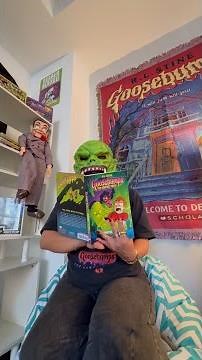They said you can't live inside the Goosebumps series. I said 'Watch me'