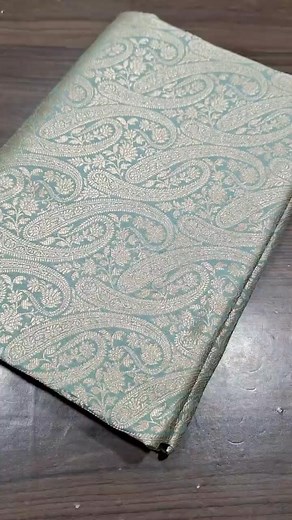 3.1K views · 16 reactions | Pure handloom Katan Silk Brocade Banarasi...