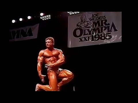 Frank Richards - Mr. Olympia 1985 Posing