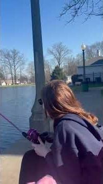 Aliyah Out Fishing With Her Hab Aide At Lake Julia 4/9/26