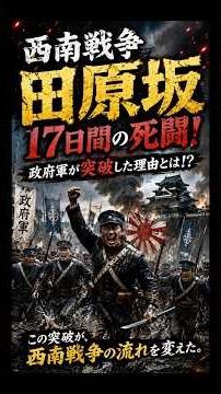 【田原坂の戦い】17日間の死闘！なぜ政府軍は薩摩軍を突破できたのか？｜西南戦争最大の激戦