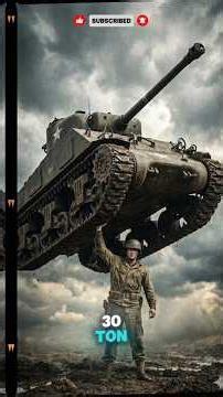 How Did He Lift a 30-Ton Tank?! 😱 The Ghost Army #shorts