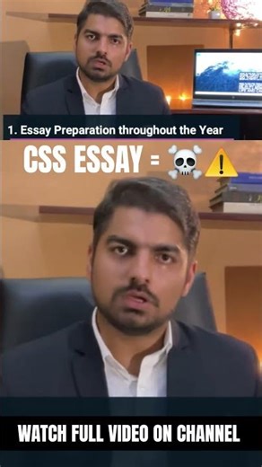 CSS Essay: Why You Need 12 Months of Consistent Prep ⏳ Mastering the CSS Essay 🧠 #css2027 #essay