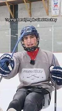 I tried Paralympic sled hockey for 24 hours 🏒