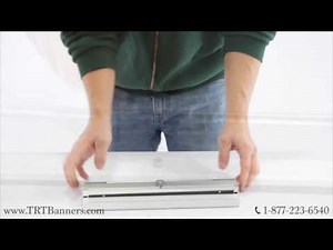 How to Assemble a Retractable Table Top Display