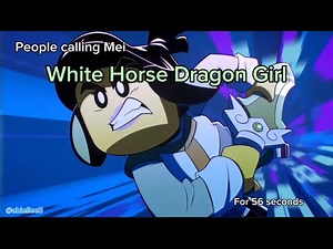 Mei the White Horse Dragon Girl for 56 seconds | LMK