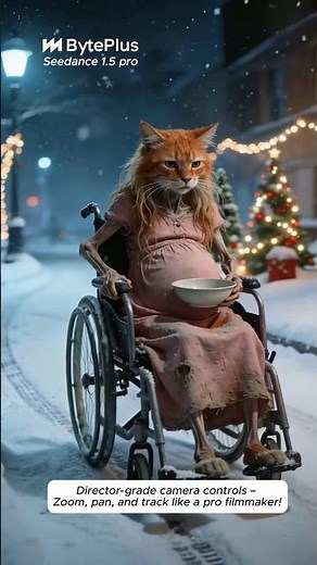 This video was created using Seedance 1.5 pro by BytePlus! @byteplusofficial