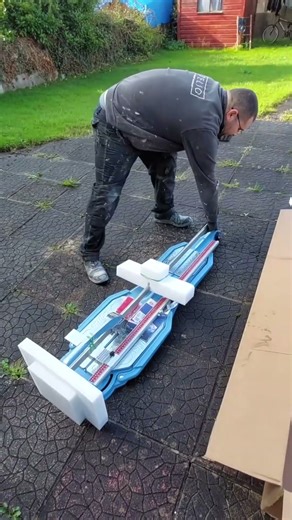 UNBOXING SIGMA SERIES 4 125CM TILE CUTTER #propertymaintenance #tiling