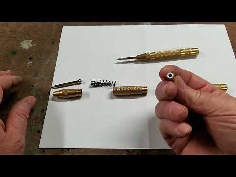 AUTOMATIC CENTER PUNCH NOT PUNCHING ITS WEIGHT CLASS, cheap but ya can make it work