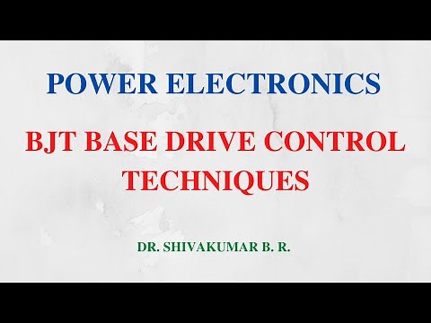 10. a. BJT Base Drive Control Techniques