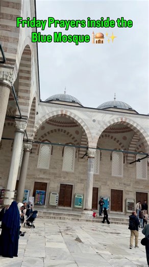 Friday Prayers Inside Blue Mosque 🕌 | Istanbul Spiritual Experience