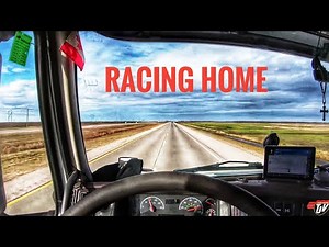 My Trucking Life | RACING HOME 🚛💨 | #1839