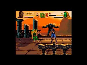 Shaq Fu (SNES)- Gameplay