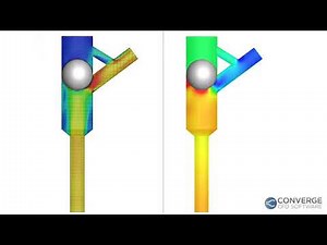 Simulating a Ball Valve with CONVERGE 3.0