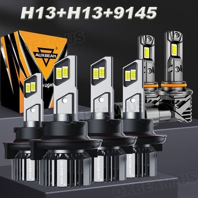 AUXBEAM LED Headlight Fog Bulbs for Ford F-250 F-350 F-450 Super Duty 2020-2022 | eBay