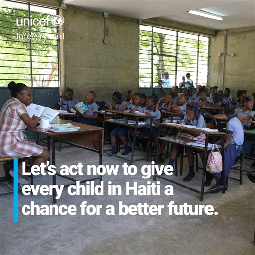 38K views · 216 reactions | Children in Haiti are losing out on their...