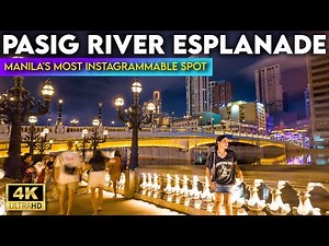 This Is How Pasig River Esplanade With Golden Sunset Looks Like