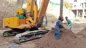 Pile drilling 30 inches dia 60 feet deep #reels #viral #civilengineering #construction | Civil Work Constructions