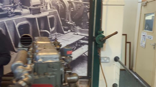 Today's visitor at the Anson. | Anson Engine Museum