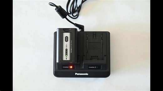 パナソニック 業務用ビデオカメラ 電池撮影時間