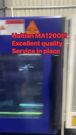 #injectionmoldingmachine Haitian MA1200III,The machine is in perfect condition, the service is in place and the price is favorable. #Haitian #old machine #machine #new machine molding machine -hand injection molding machine Injection Molding Machine