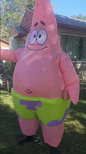 Patrick Star Inflatable Costume Spongebob Squarepants