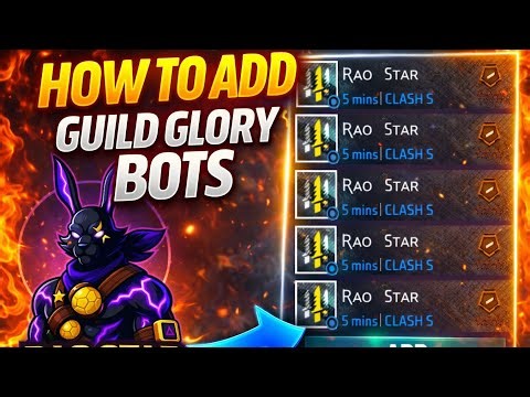 FREE GUILD GLORY BOT WEBSITE UPDATE 🔥🤖 | HOW TO MAKE GUILD GLORY BOT FF 🔥😱 @RaoStarrr