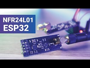 📡 How to connect the NRF24L01 module to the ESP32