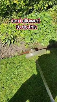 lawn edging #gardening ##gardeningtips #gardenmaintenance #lawnedging