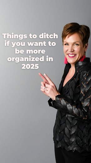 Hot tip if you want your life to feel more organized and less...