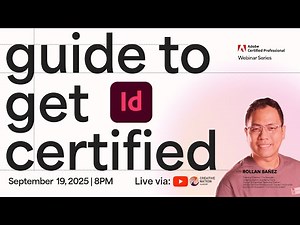 Guide to Get Certified: InDesign